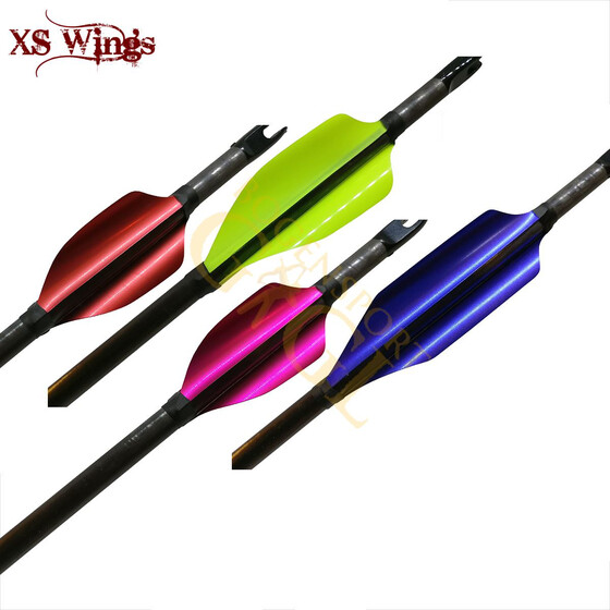 XS Wings Spin Vanes - 40 mm RH Metalic Silber/Violett