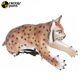 Center Point kletternder Luchs