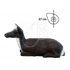 Leitold liegende Hirschkuh