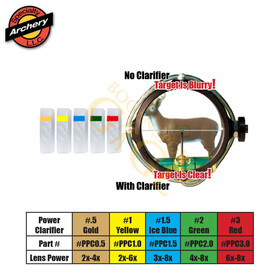 Specialty Archery Peep Clarifier Linse Podium - #1.0 Yellow