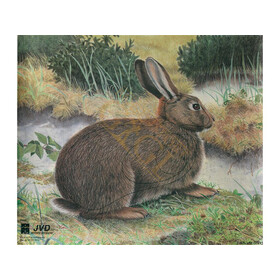 JVD Target Zielscheibenauflage Tierbild Hase