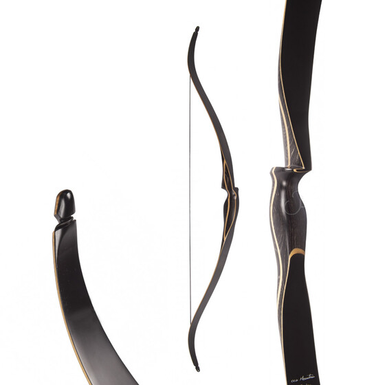 Old Mountain One Piece Recurvebogen Stygian 56 - LH 40 Pfund