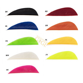 Cross-X Naturfedern 2 Parabol Weiss